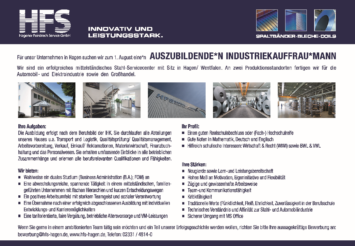 HFS - Hagener Feinblech Service GmbH