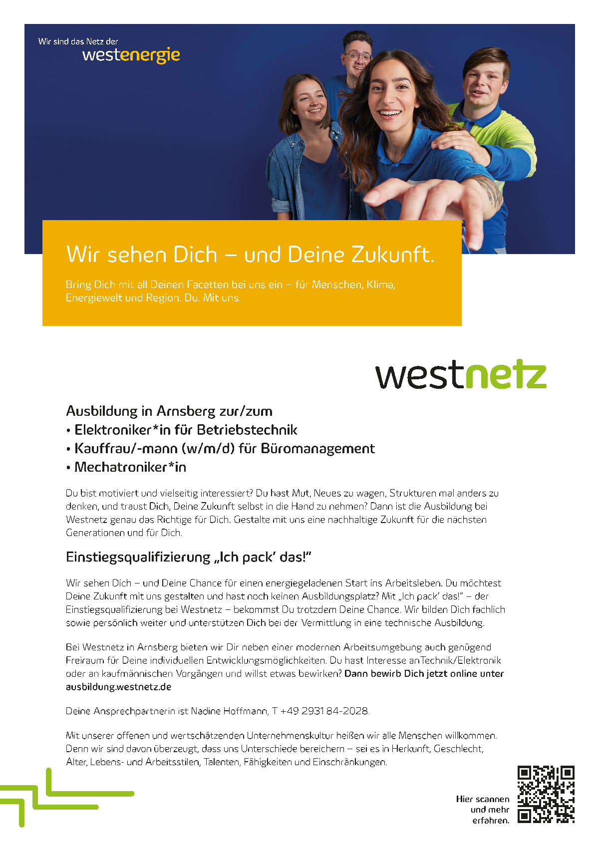 Westnetz GmbH über Scheerer Werbung GmbH